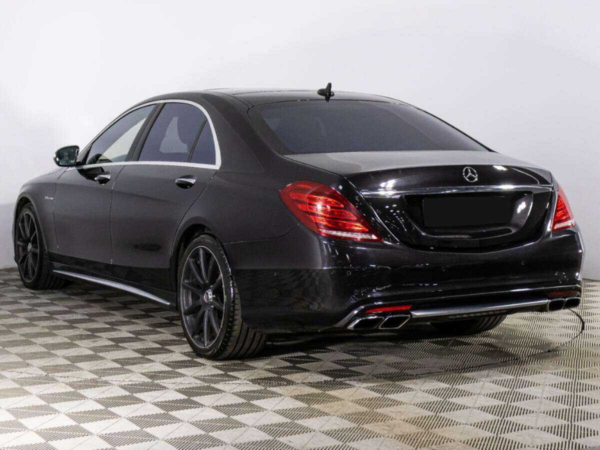 Mercedes-Benz S-Класс AMG с пробегом — 2015 год. Фото: #6