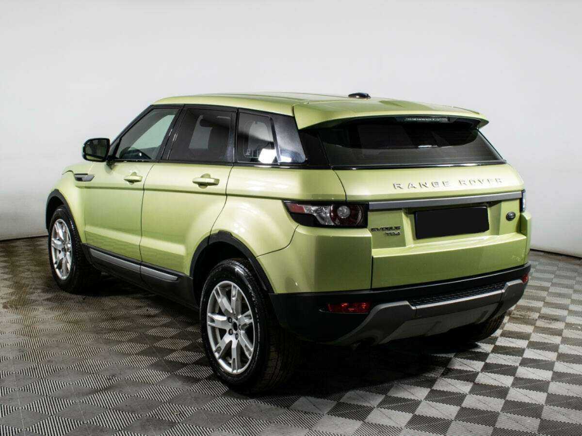 Land Rover Range Rover Evoque с пробегом — 2012 год. Фото: #5