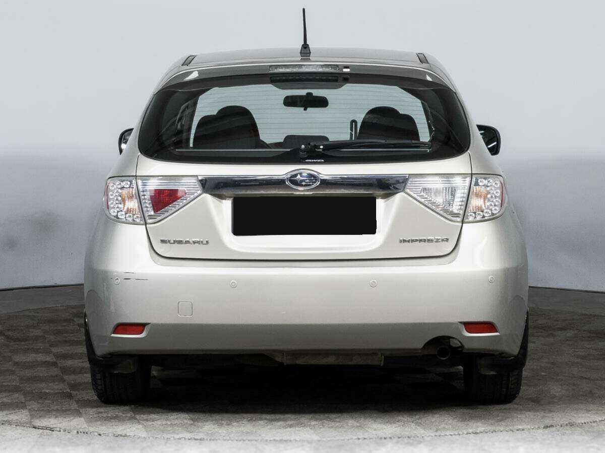 Subaru Impreza с пробегом — 2009 год. Фото: #5
