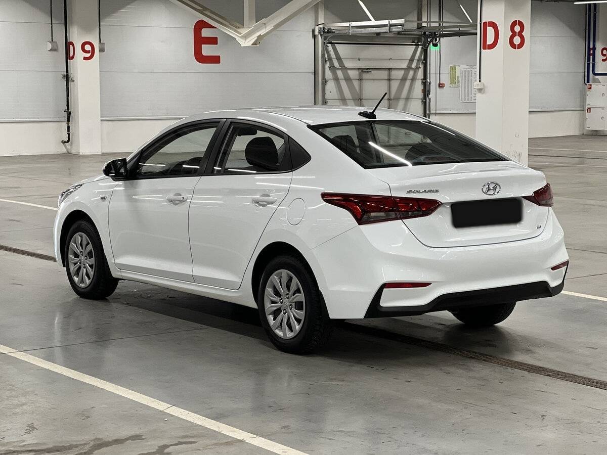 Hyundai Solaris с пробегом — 2019 год. Фото: #6