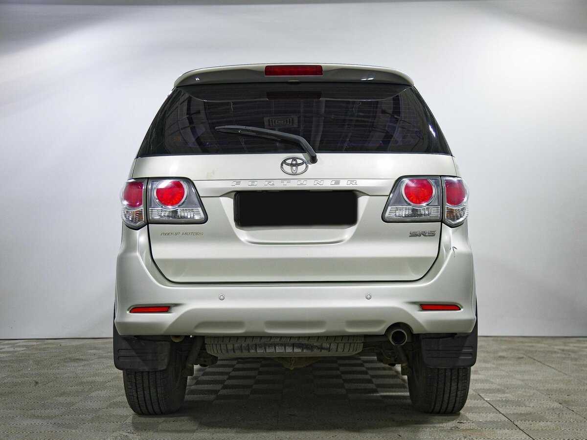 Toyota Fortuner с пробегом — 2012 год. Фото: #4