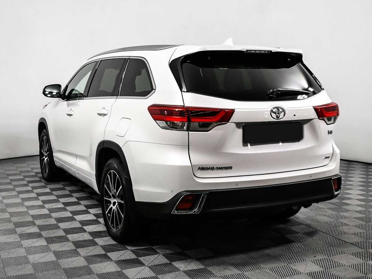 Toyota Highlander с пробегом — 2017 год. Фото: #6