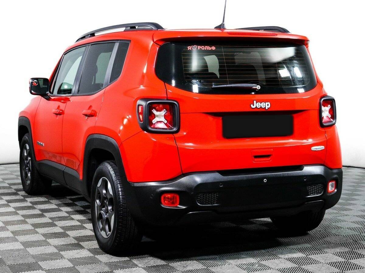 Jeep Renegade с пробегом — 2018 год. Фото: #6