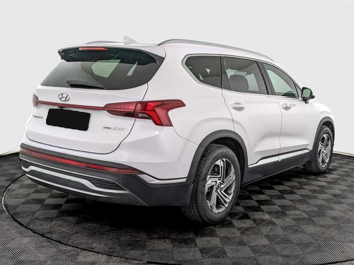Hyundai Santa Fe с пробегом — 2022 год. Фото: #4