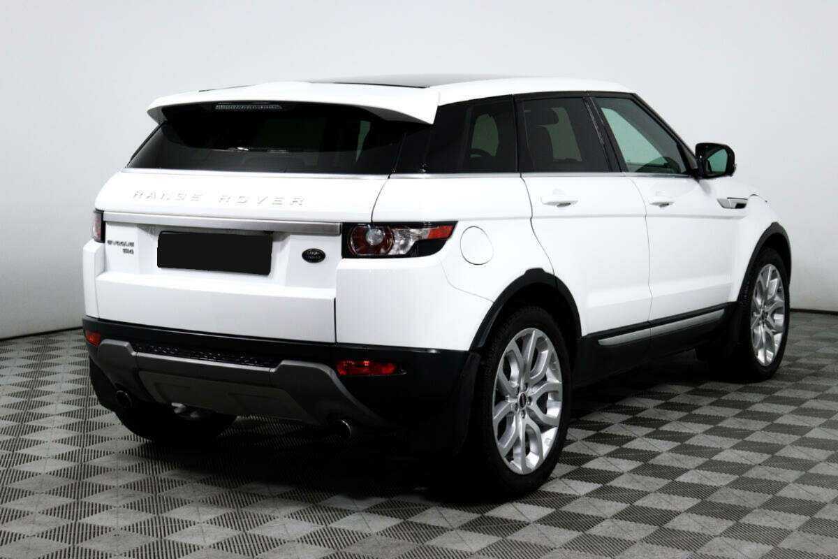 Land Rover Range Rover Evoque с пробегом — 2012 год. Фото: #4