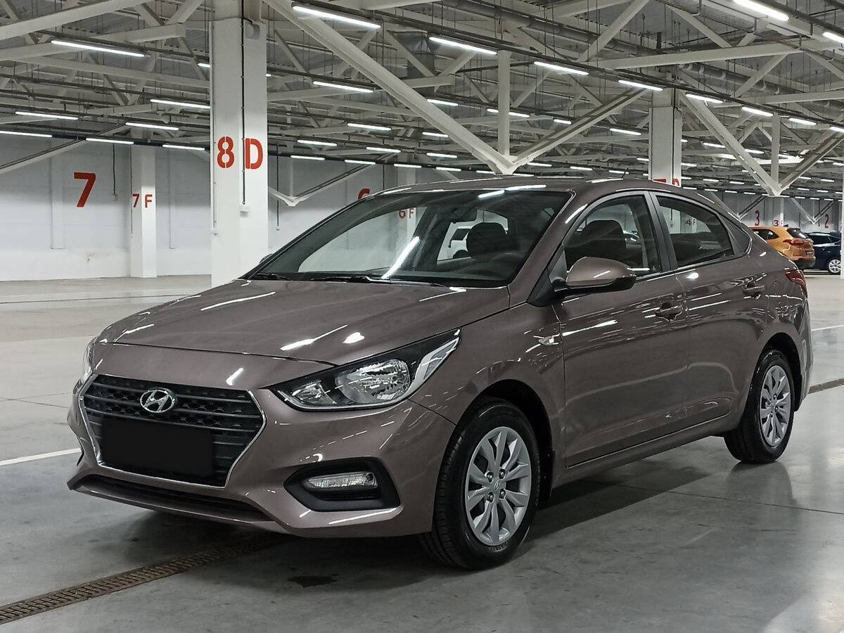 Hyundai Solaris с пробегом — 2019 год. Посмотреть фото