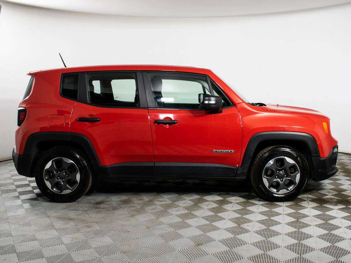 Jeep Renegade с пробегом — 2017 год. Посмотреть фото
