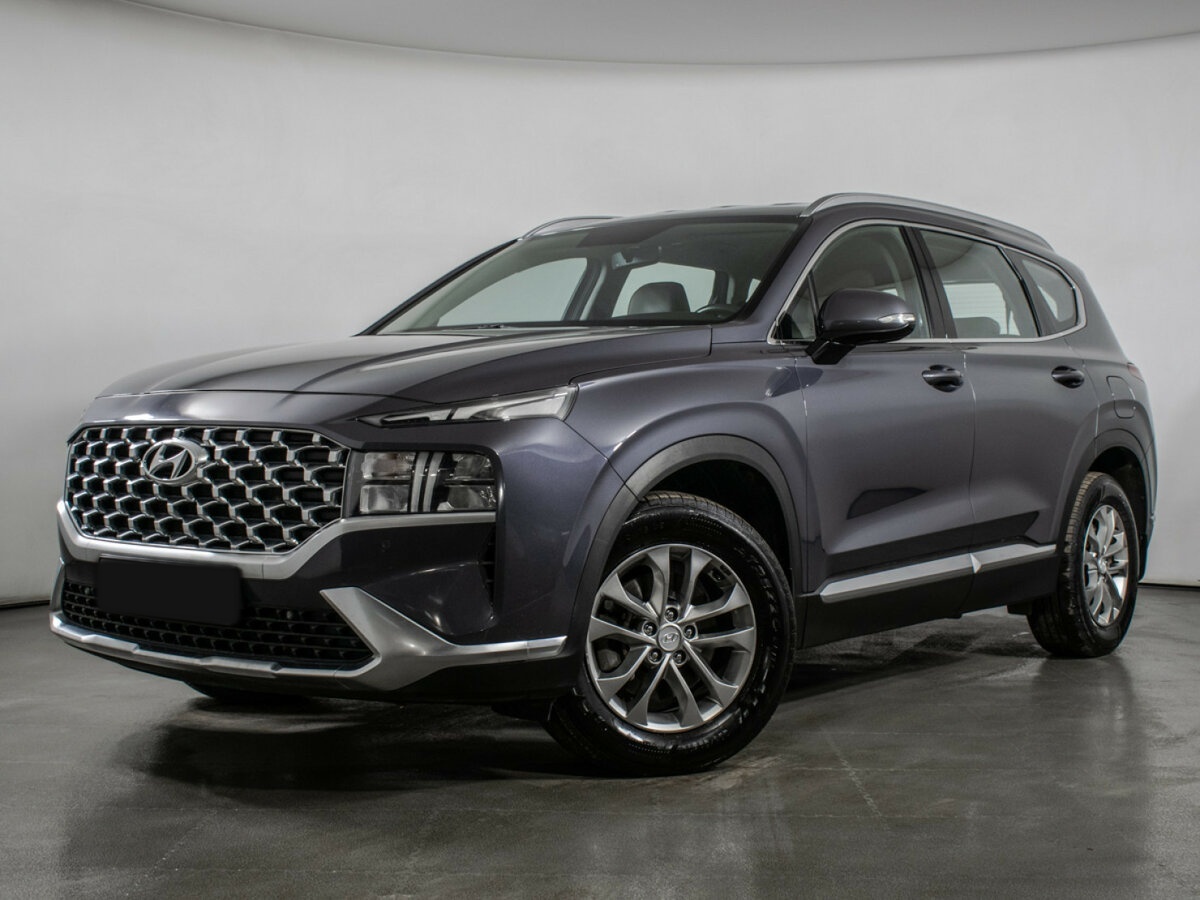 Hyundai Santa Fe с пробегом — 2021 год. Посмотреть фото