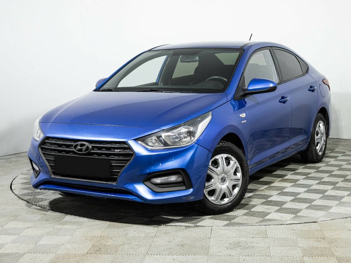 Hyundai Solaris с пробегом — 2019 год. Посмотреть фото