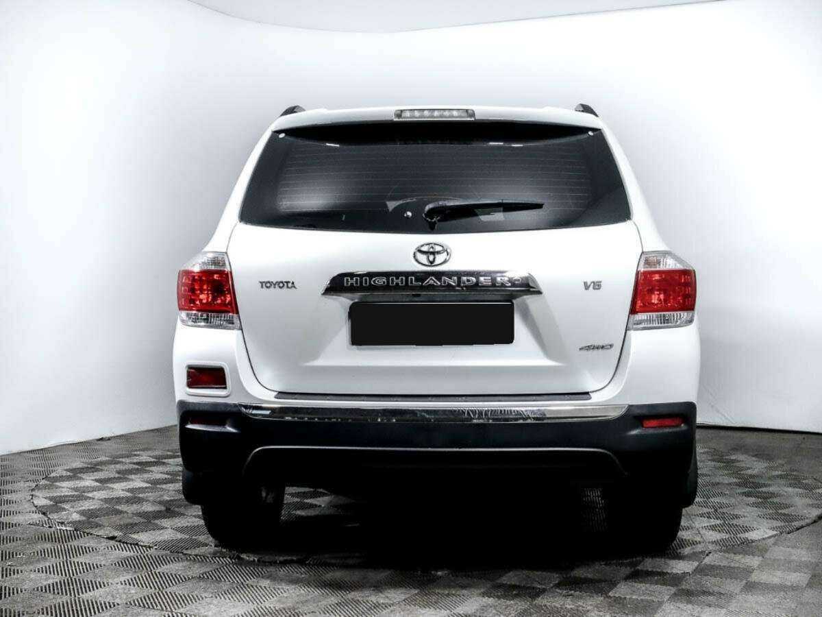 Toyota Highlander с пробегом — 2011 год. Фото: #4
