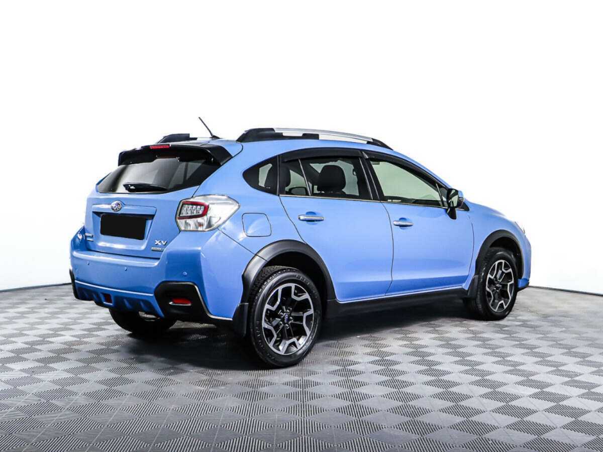 Subaru XV с пробегом — 2017 год. Фото: #4