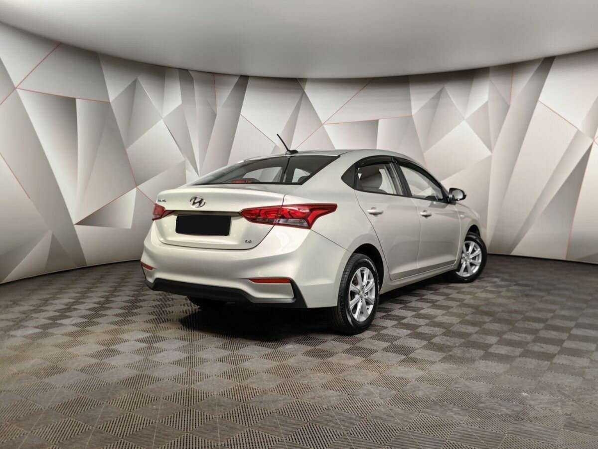 Hyundai Solaris с пробегом — 2019 год. Фото: #1