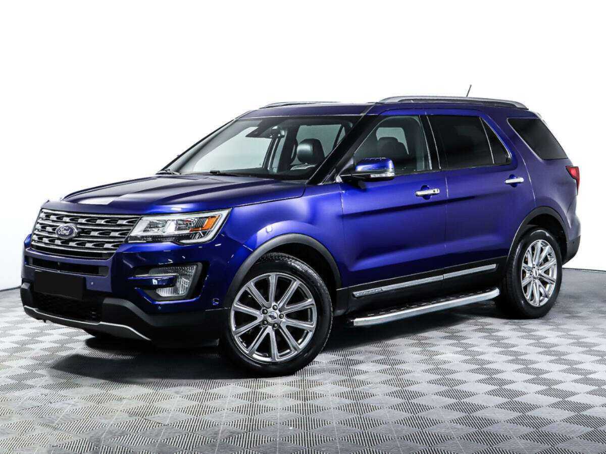 Ford Explorer с пробегом — 2017 год. Фото: #0