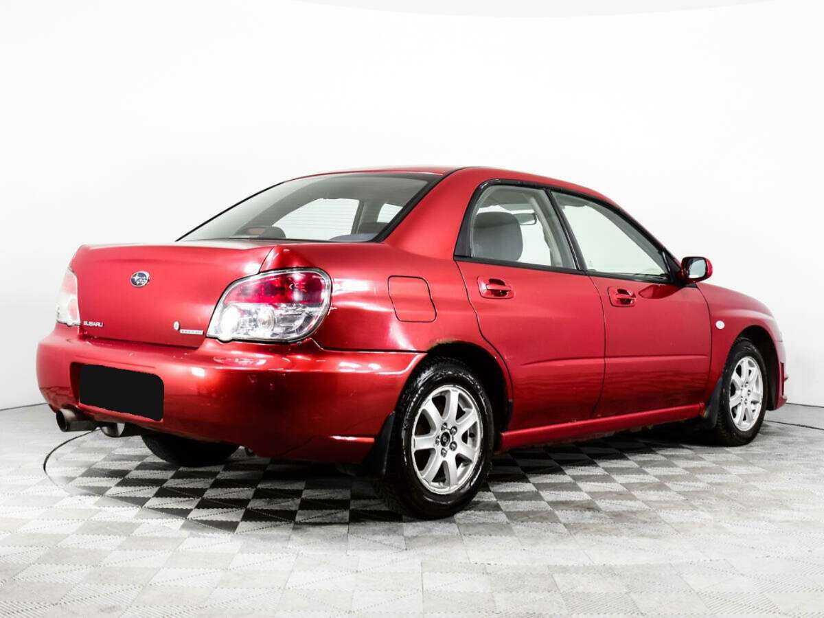 Subaru Impreza с пробегом — 2007 год. Фото: #4
