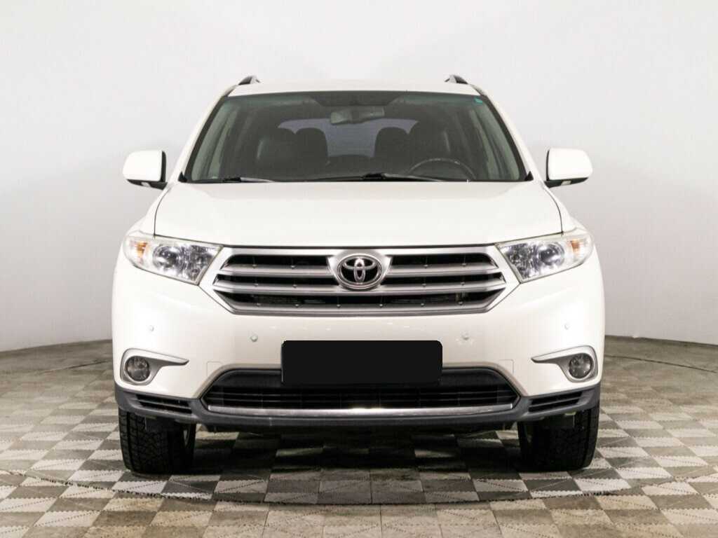 Toyota Highlander с пробегом — 2012 год. Фото: #1