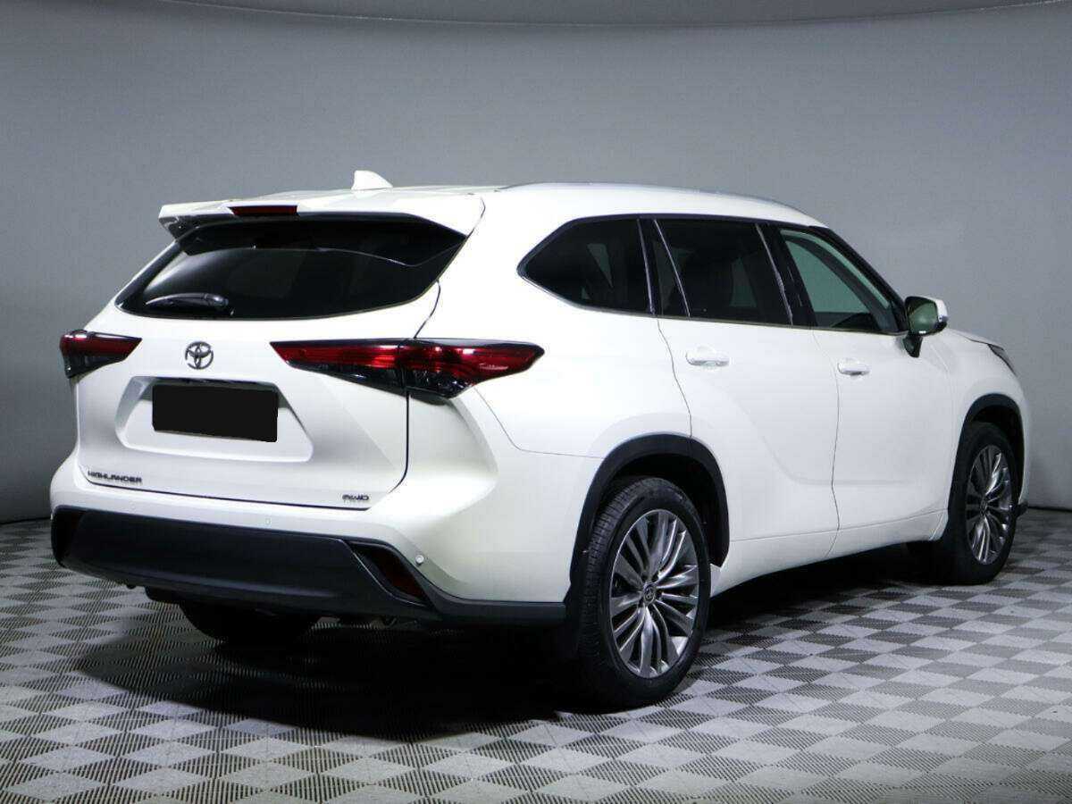 Toyota Highlander с пробегом — 2021 год. Фото: #3