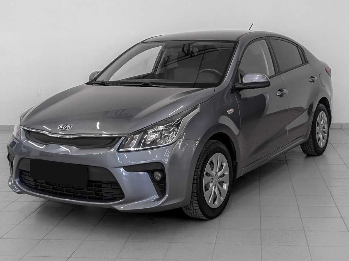 Kia Rio с пробегом — 2018 год. Посмотреть фото