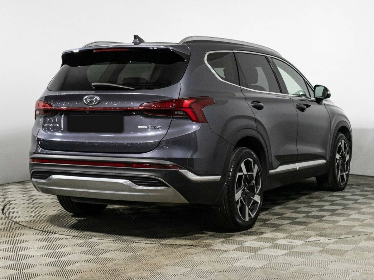 Hyundai Santa Fe с пробегом — 2021 год. Фото: #4