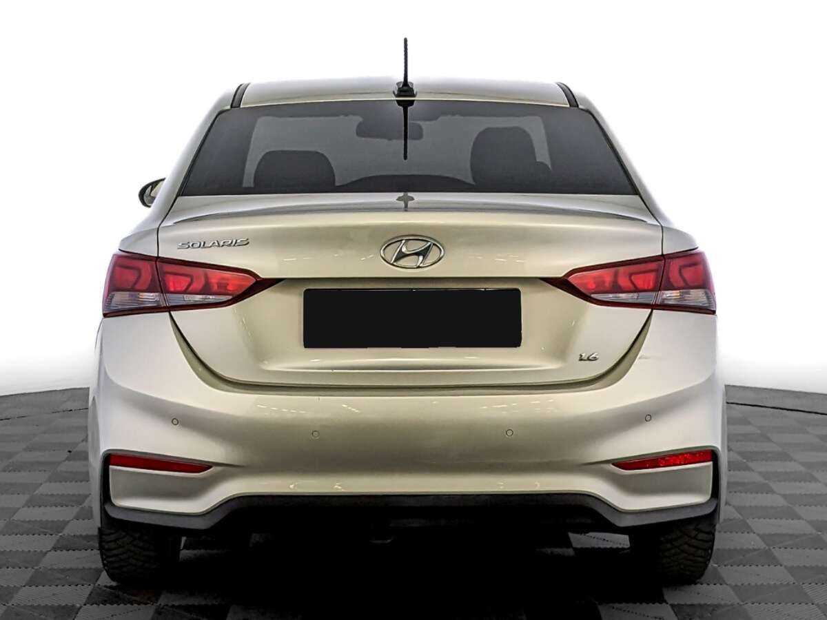 Hyundai Solaris с пробегом — 2019 год. Фото: #5