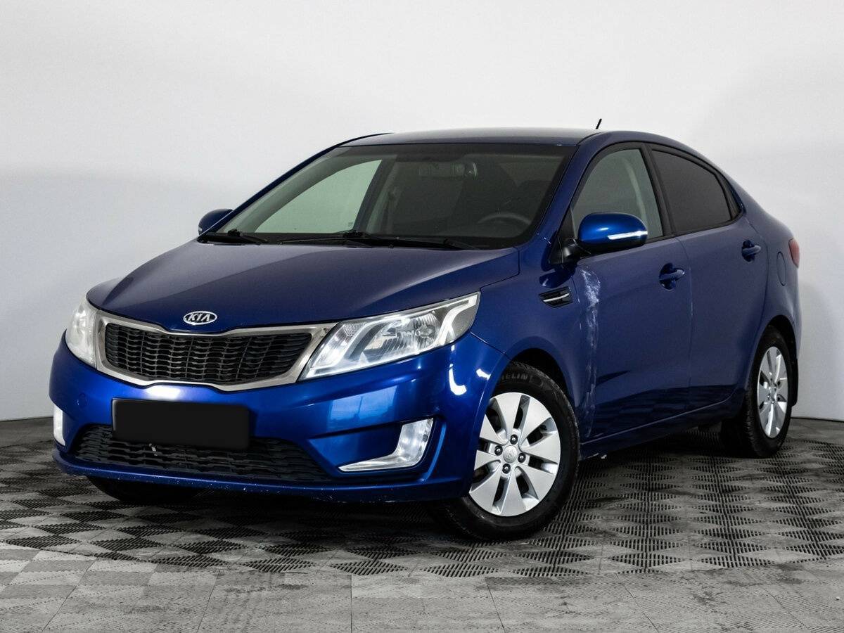 Kia Rio с пробегом — 2012 год. Посмотреть фото