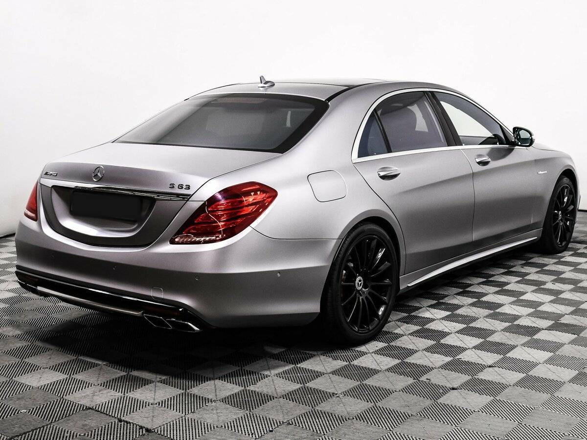 Mercedes-Benz S-Класс AMG с пробегом — 2016 год. Фото: #4