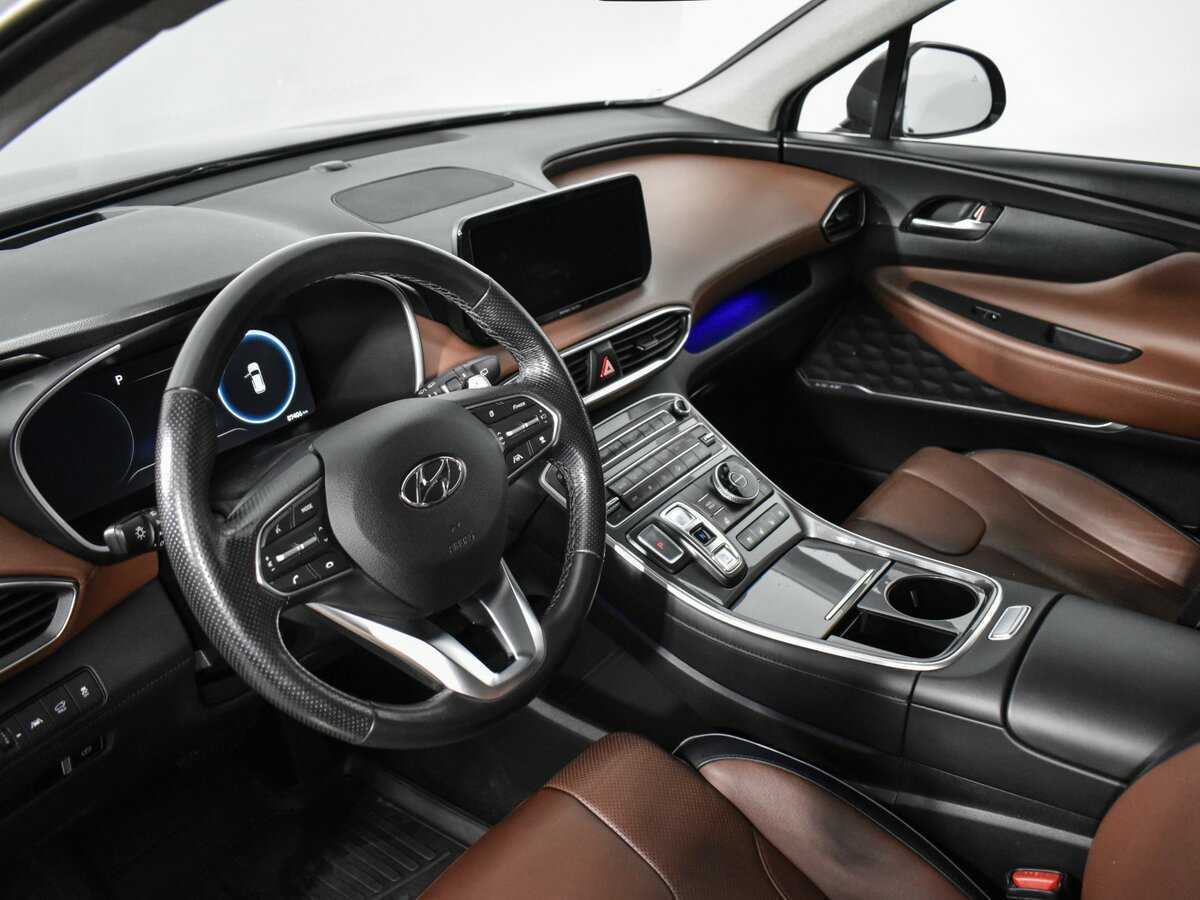Hyundai Santa Fe с пробегом — 2021 год. Фото: #8