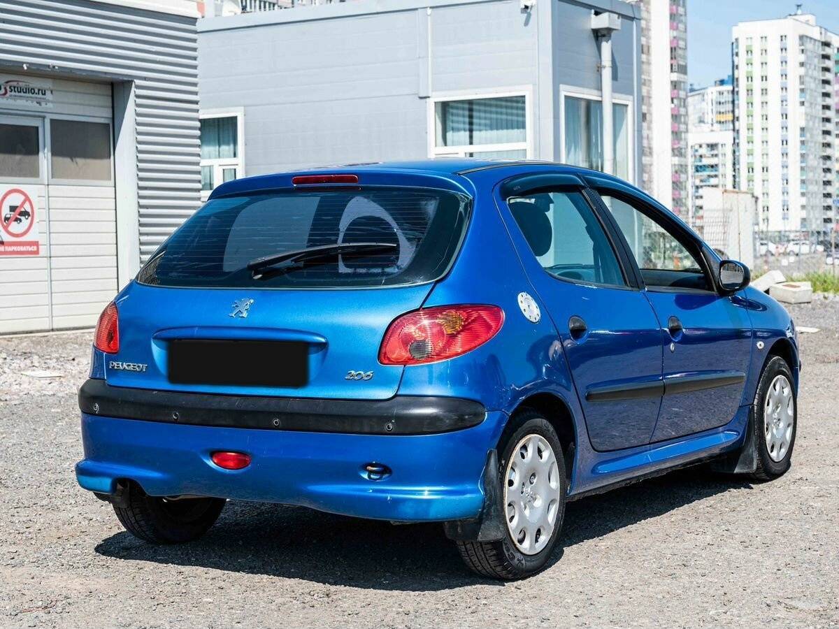 Peugeot 206 с пробегом — 2008 год. Фото: #5