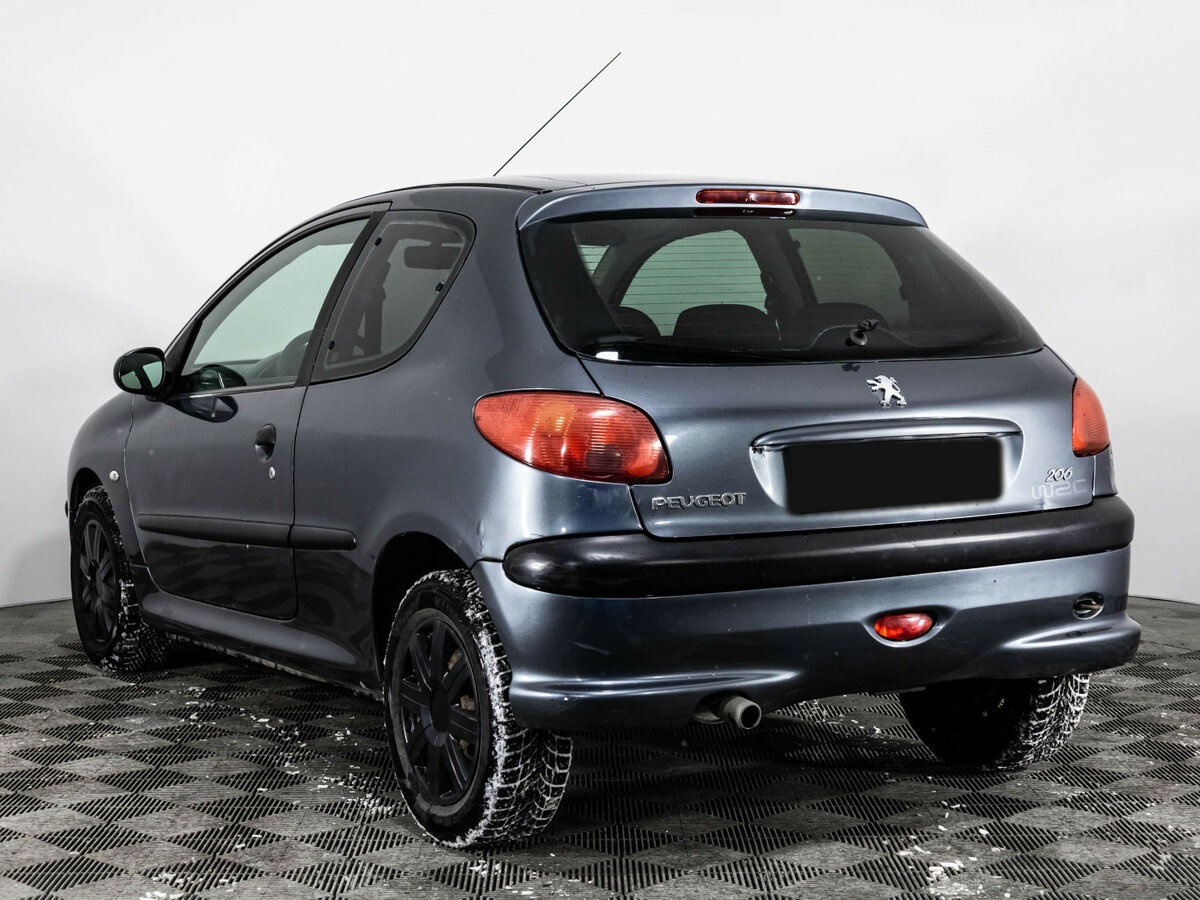 Peugeot 206 с пробегом — 2008 год. Фото: #6