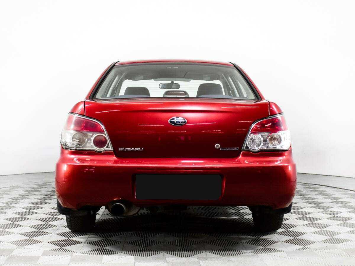 Subaru Impreza с пробегом — 2007 год. Фото: #5