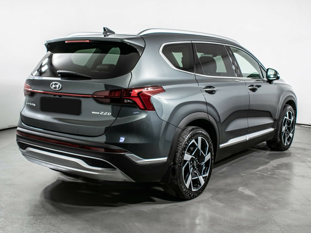 Hyundai Santa Fe с пробегом — 2022 год. Фото: #4