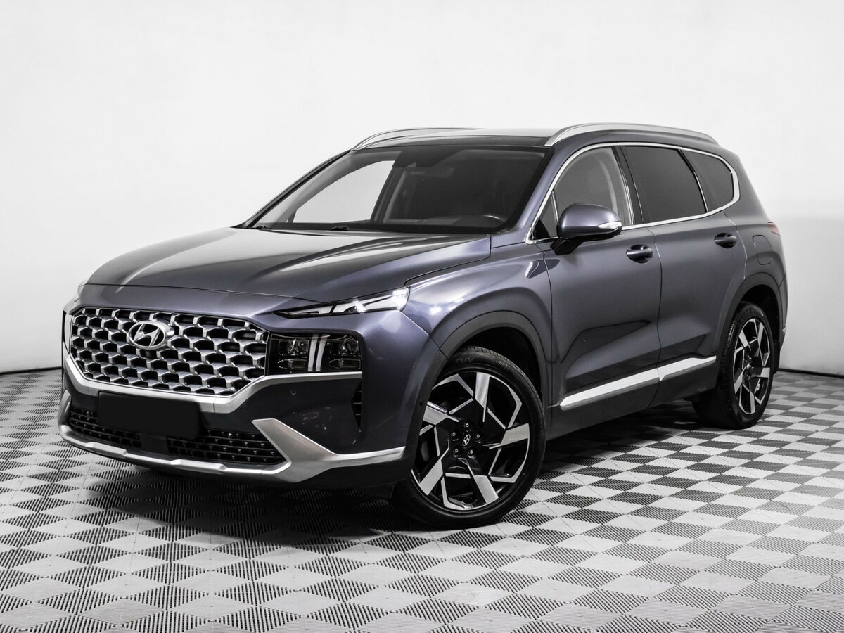 Hyundai Santa Fe с пробегом — 2021 год. Посмотреть фото