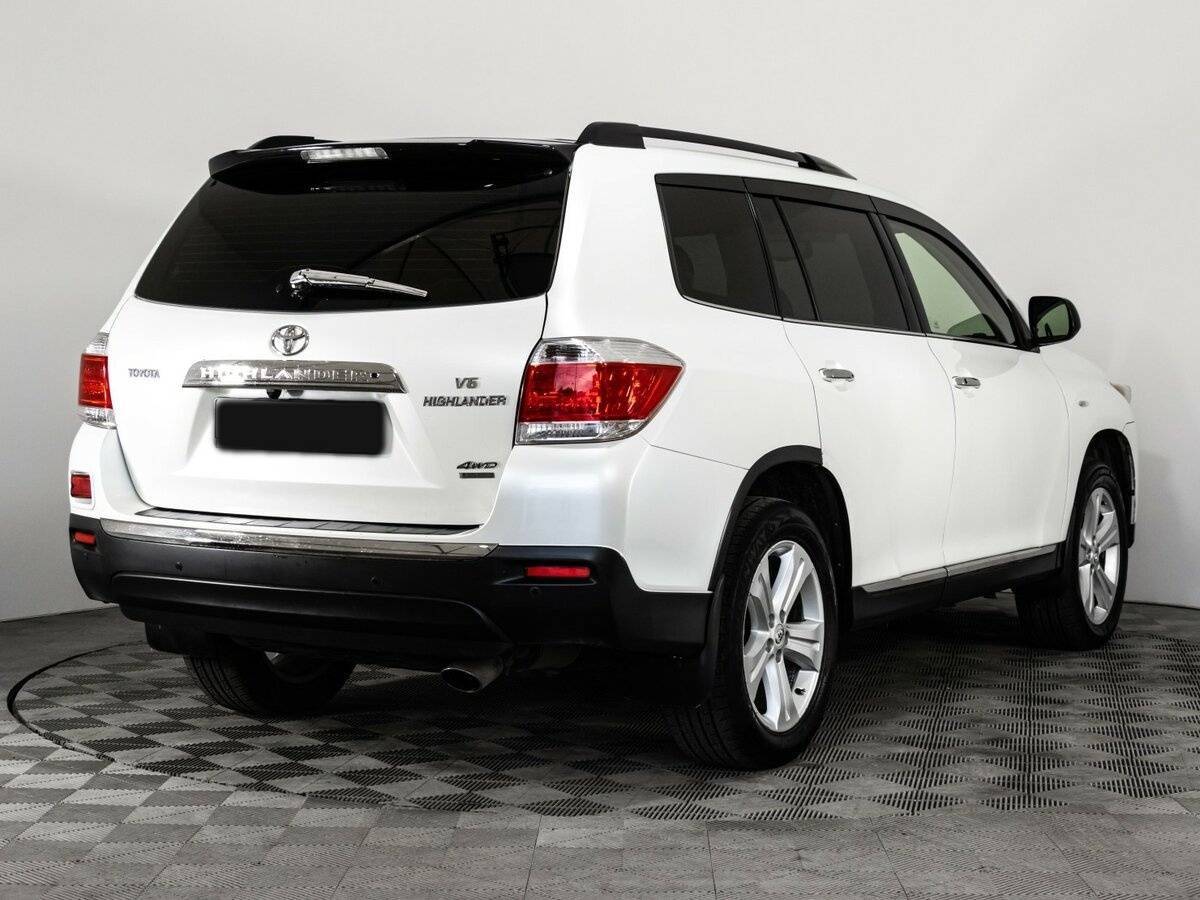 Toyota Highlander с пробегом — 2012 год. Фото: #4