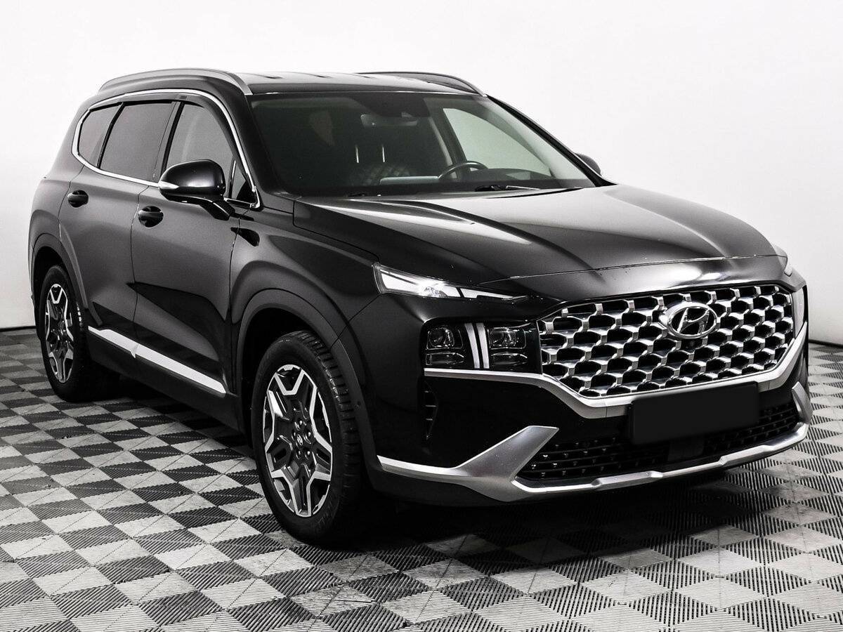 Hyundai Santa Fe с пробегом — 2021 год. Фото: #2