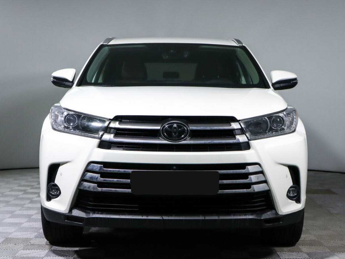 Toyota Highlander с пробегом — 2017 год. Фото: #1