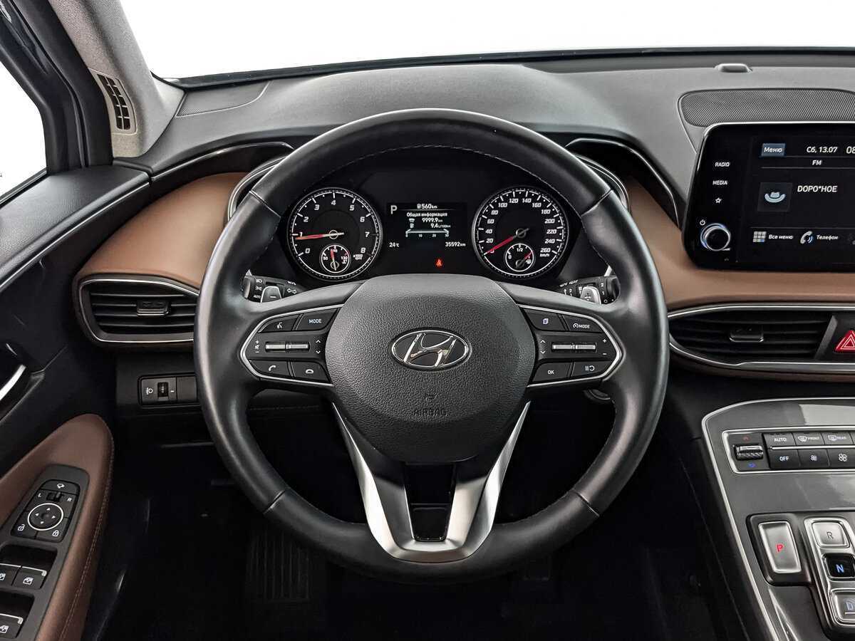 Hyundai Santa Fe с пробегом — 2022 год. Фото: #17