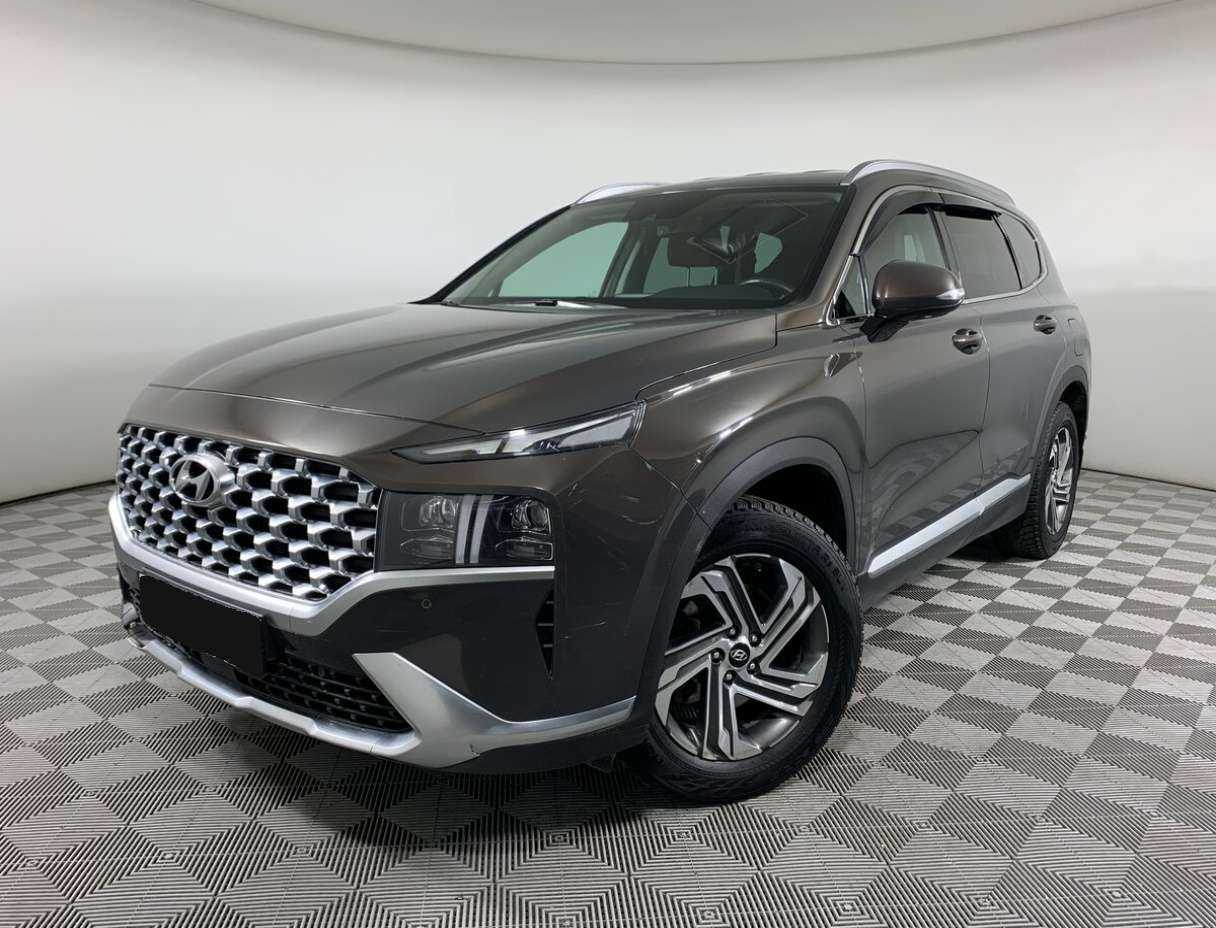 Hyundai Santa Fe с пробегом — 2021 год. Посмотреть фото