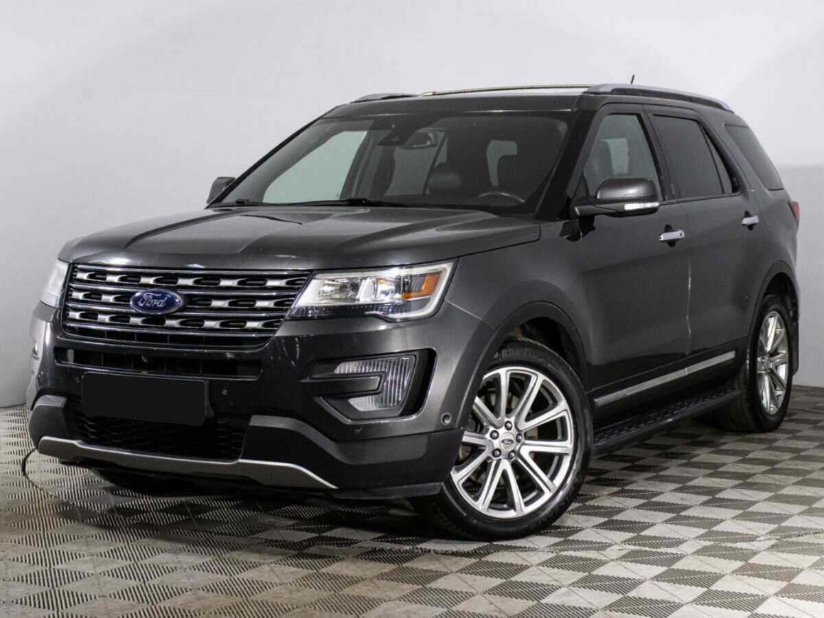Ford Explorer с пробегом — 2017 год. Фото: #0