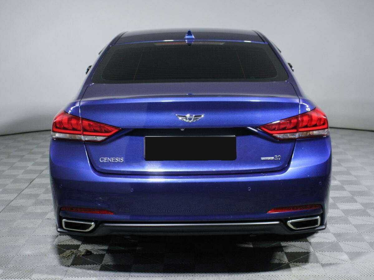 Hyundai Genesis с пробегом — 2015 год. Фото: #4