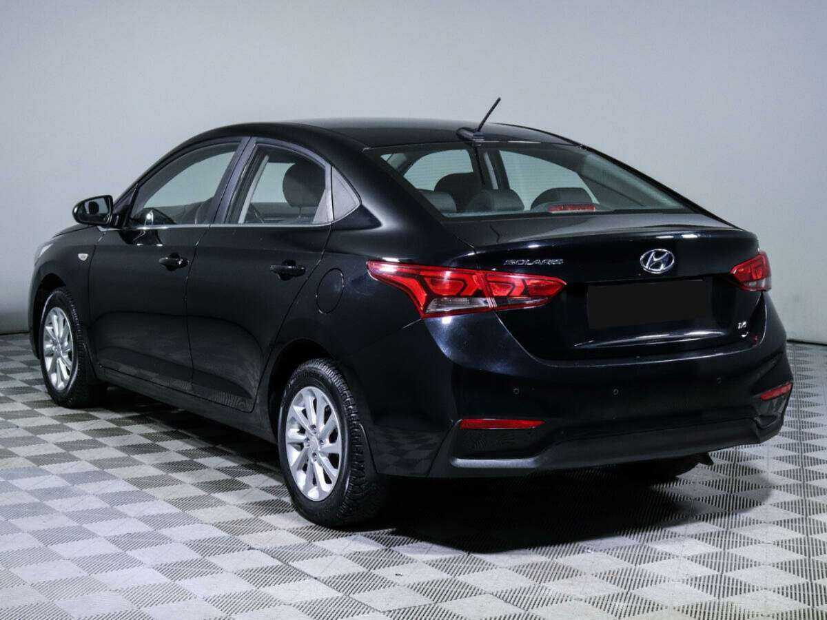Hyundai Solaris с пробегом — 2018 год. Фото: #5