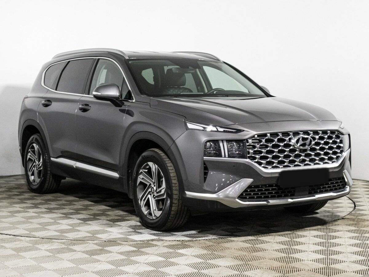 Hyundai Santa Fe с пробегом — 2021 год. Фото: #2