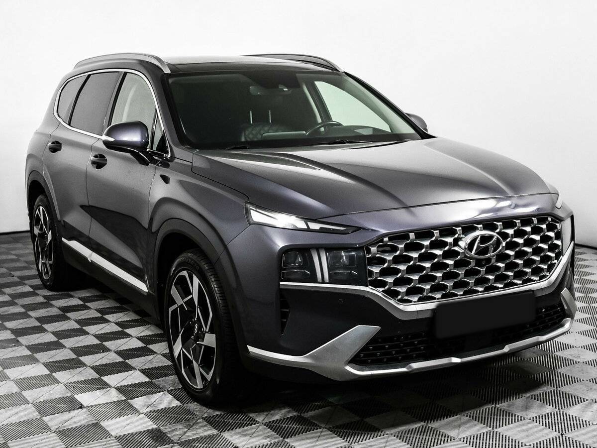 Hyundai Santa Fe с пробегом — 2021 год. Фото: #2