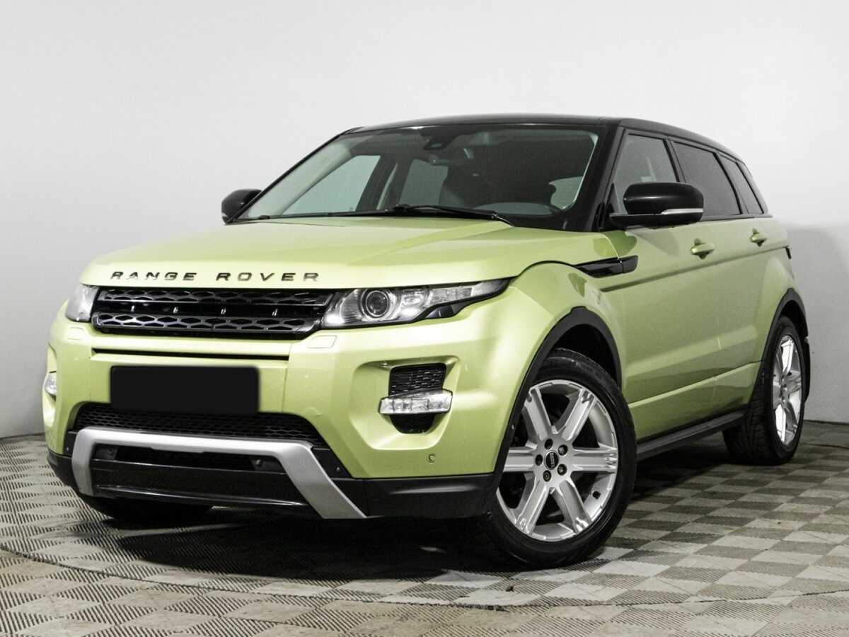 Land Rover Range Rover Evoque с пробегом — 2012 год. Посмотреть фото