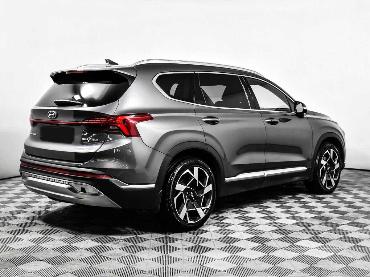 Hyundai Santa Fe с пробегом — 2021 год. Фото: #4