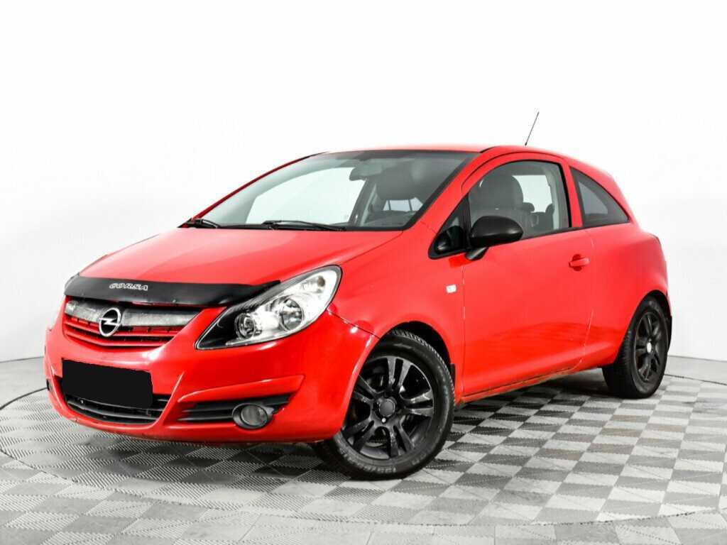 Opel Corsa с пробегом — 2008 год. Фото: #0