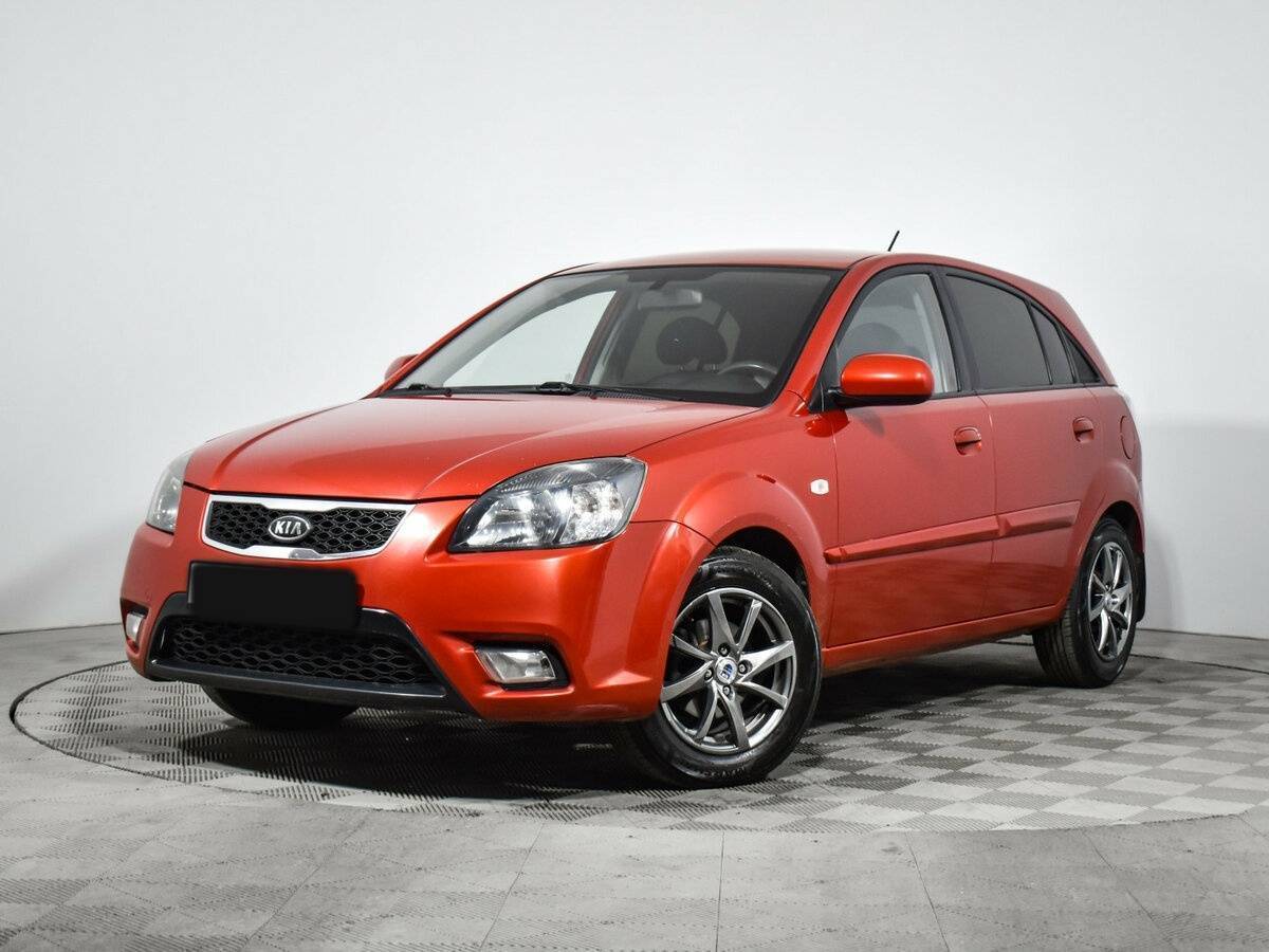Kia Rio с пробегом — 2010 год. Посмотреть фото