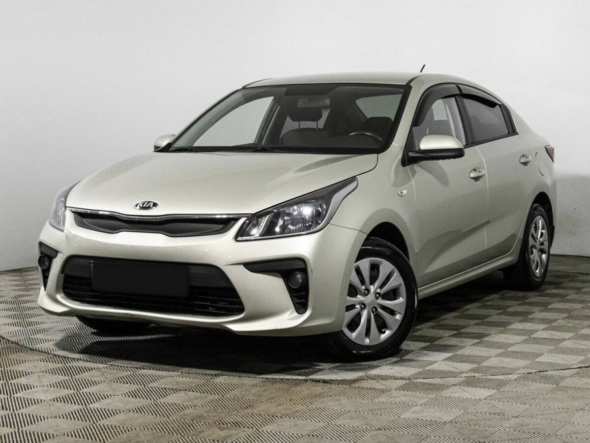 Kia Rio с пробегом — 2019 год. Посмотреть фото