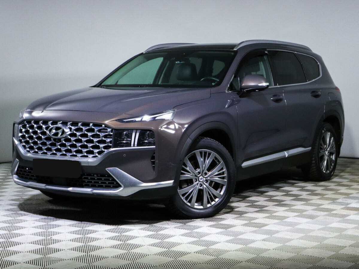 Hyundai Santa Fe с пробегом — 2021 год. Посмотреть фото