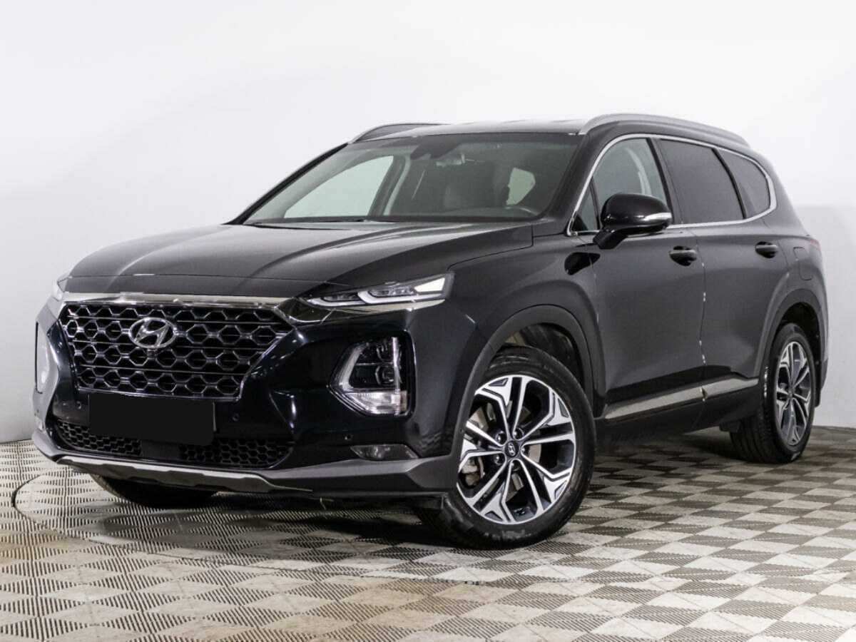 Hyundai Santa Fe с пробегом — 2020 год. Посмотреть фото