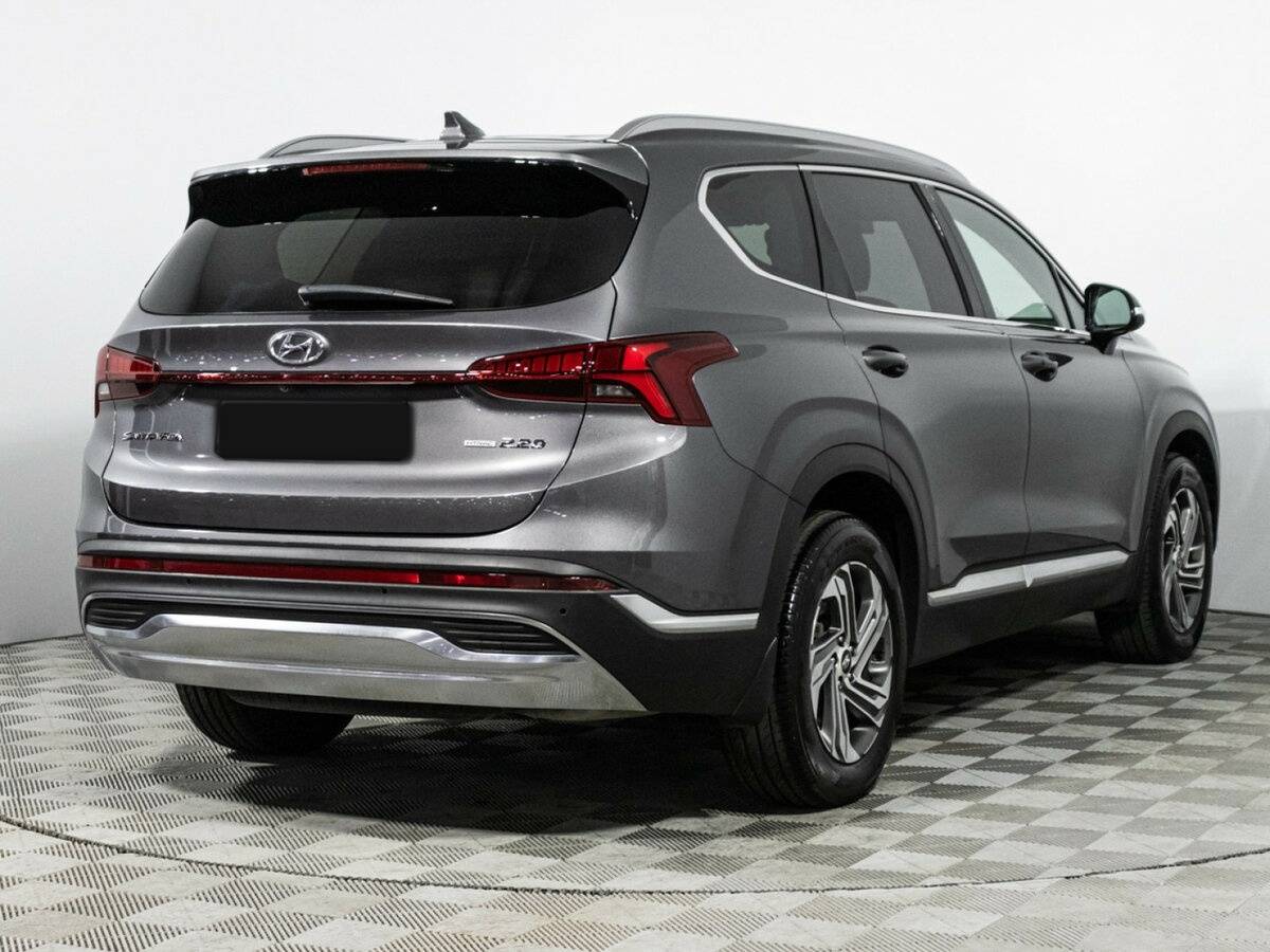Hyundai Santa Fe с пробегом — 2021 год. Фото: #4