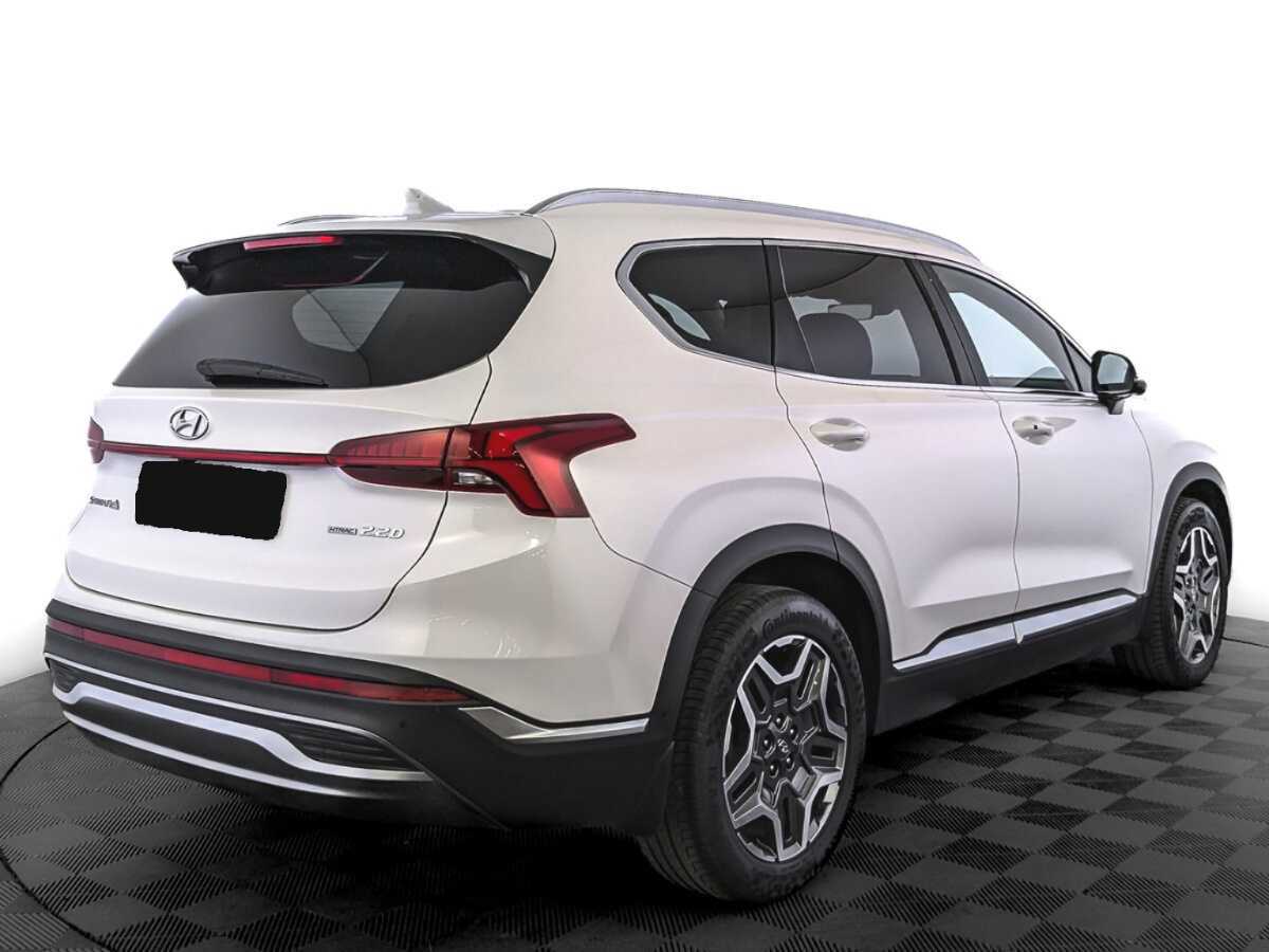 Hyundai Santa Fe с пробегом — 2022 год. Фото: #4